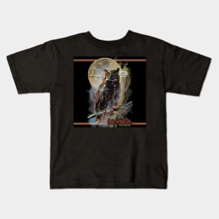 Great Horned Owl Kids T-Shirt